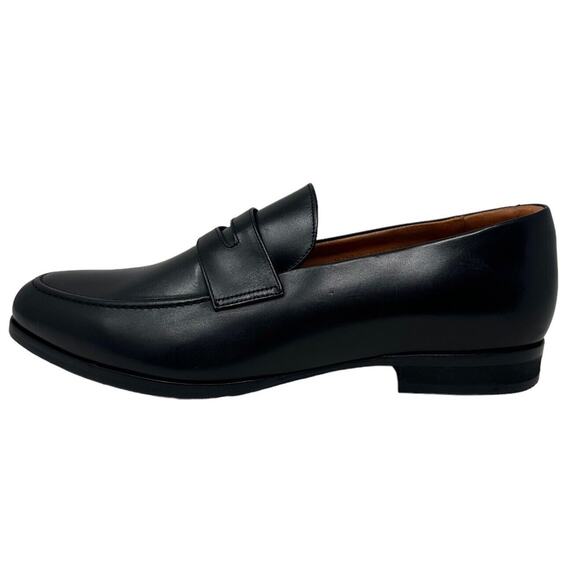 Black Leather Loafers main image 7